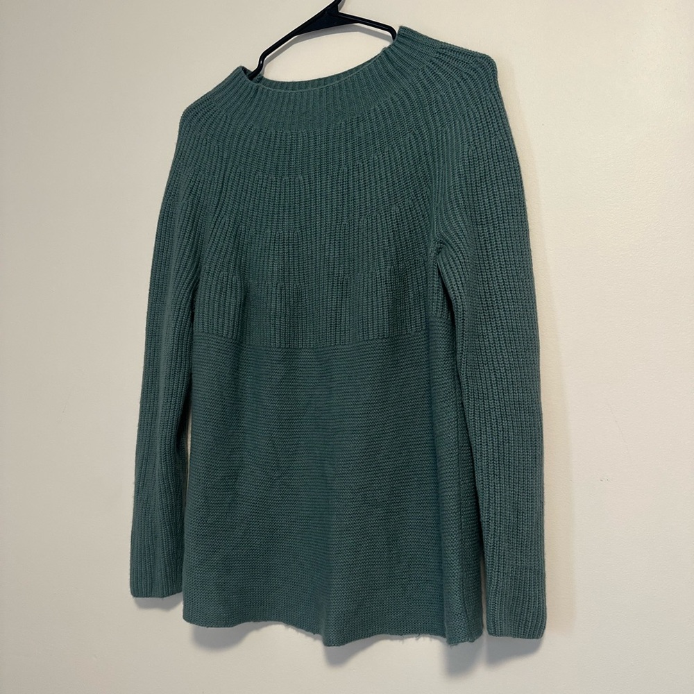 J. Jill Soft Gray Knit Top